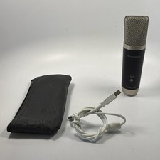 M-Audio Producer USB Condenser Microphone With Carrying Case USB Cable Tested
