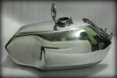 Moto Guzzi Le Mans Lemans MK 2 Aluminum Alloy Polish Petrol Fuel Tank + Cap