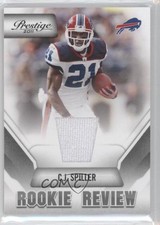 2011 Panini Prestige Rookie Review Materials CJ Spiller #5 0q4