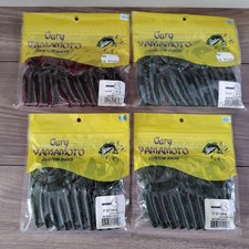 Gary Yamamoto 6" D/T GRUB Fat Double Tail 2 Colors 4 Pack