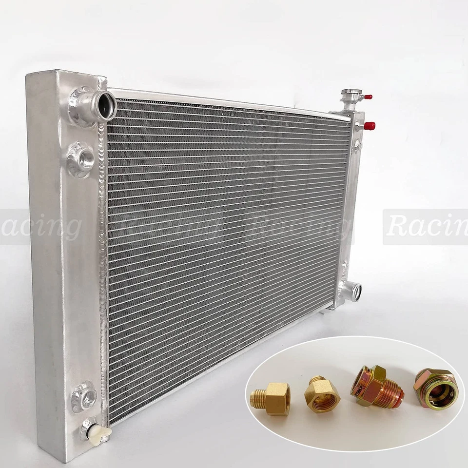 Radiador de aluminio AT/MT para camioneta Chevy C/K 1500 2500 3500 1988-1997 5,0 L 5,7 L Foto 3 de 4