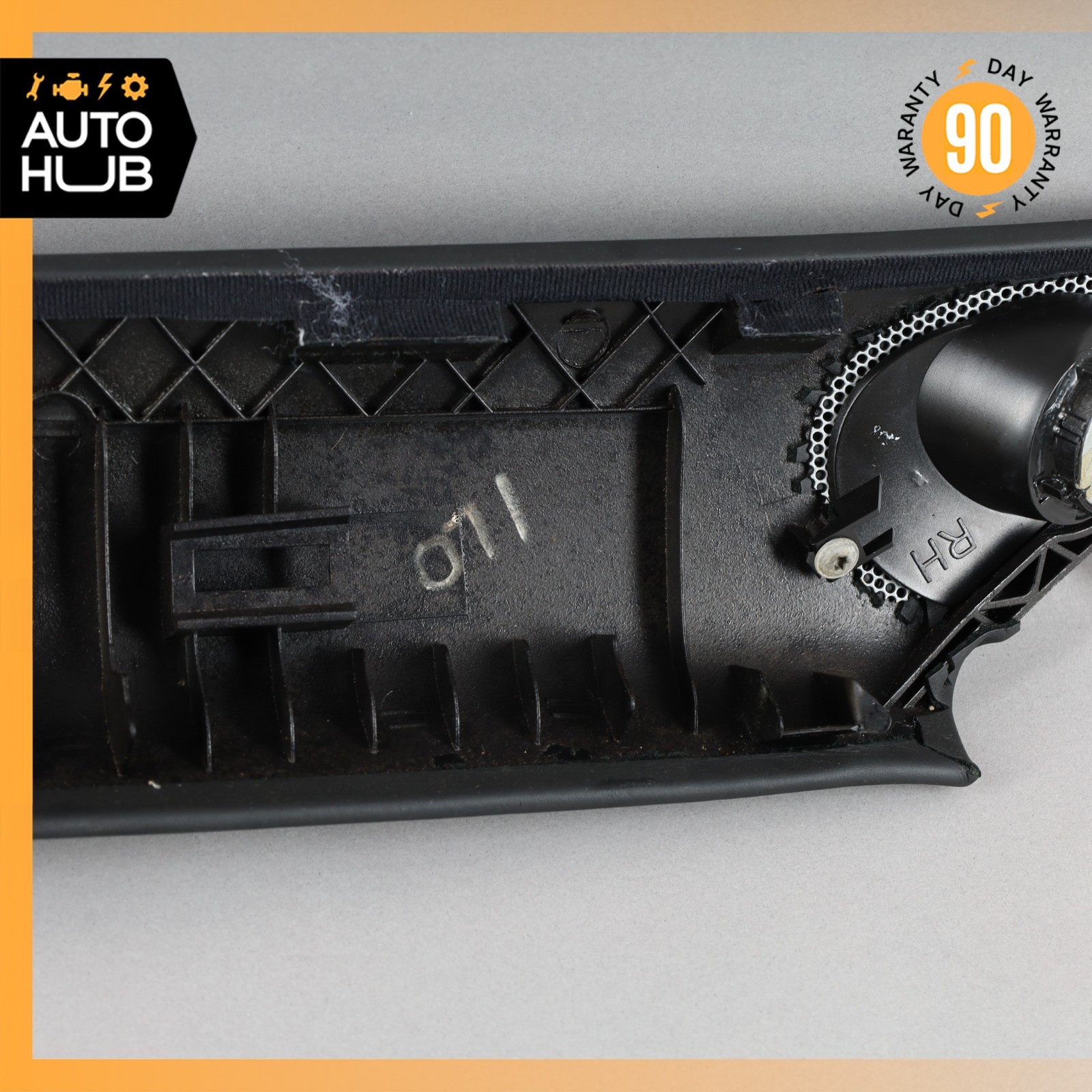07-11 Bentley Continental GTC Front Right Side A-Pillar Trim Cover OEM