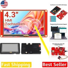 Versatile 4.3" HMI Touch Screen TFT LCD 480x272 ESP32 240MHz Industrial Control