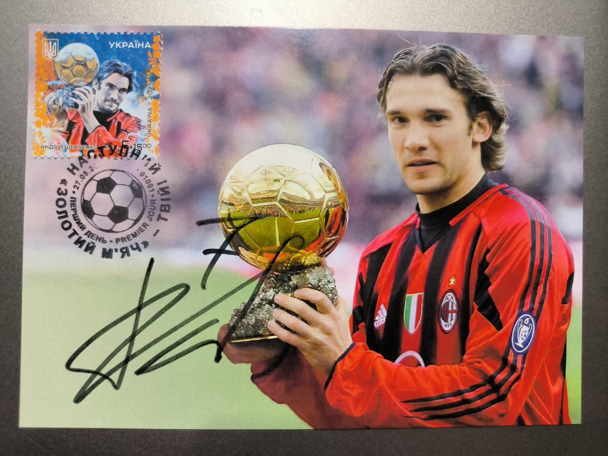 Andriy Shevchenko Yahoo!オークション Panini Signed