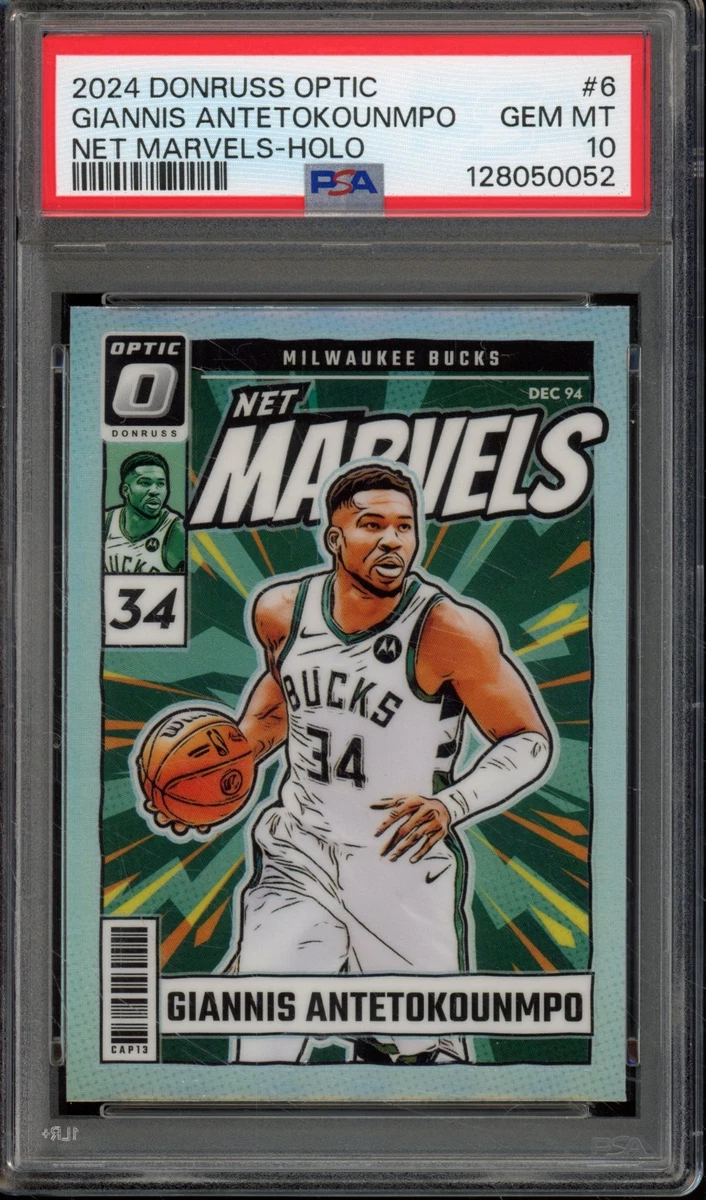 Panini Giannis Antetokounmpo 10 Graded Basketball Sports Trading