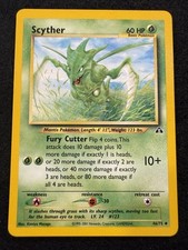 Pokemon Scyther 46/75 from Neo Discovery in LP+ condition! on eBay