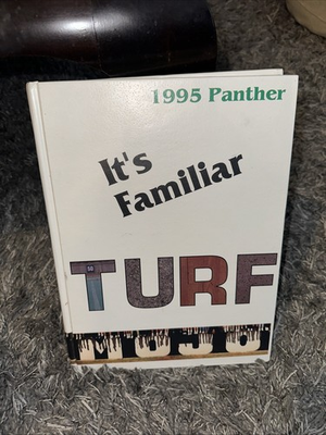 #ad 1995 PERMIAN HIGH SCHOOL YEARBOOK PANTHER ODESSA TEXAS IT’S FAMILIAR TURF $28.49