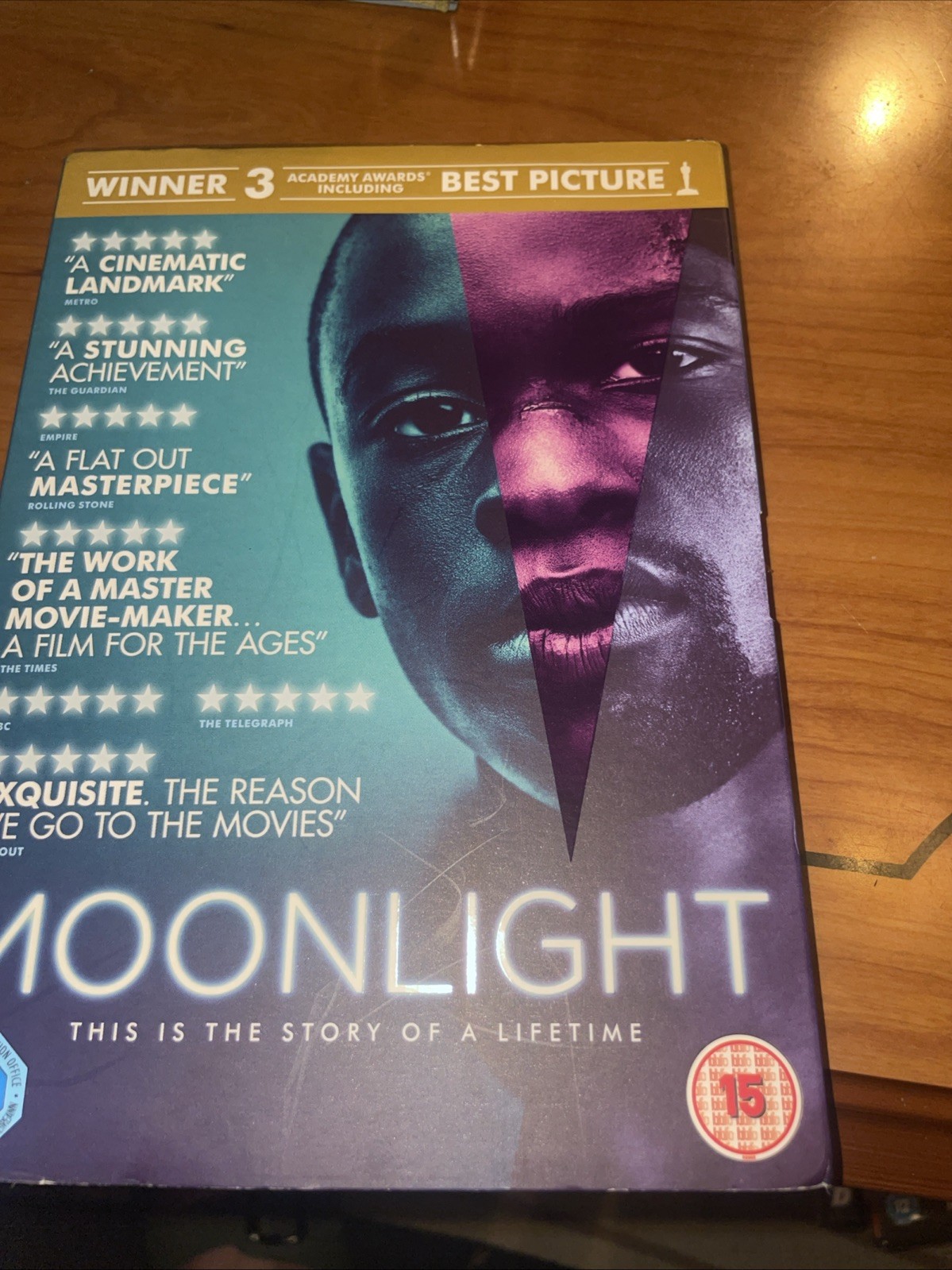 Moonlight (DVD, 2017)new Free Pp