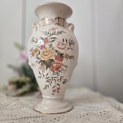 St Michael Andrea Collection 20 cm Blumenvase M&S Vintage Keramik Vase verpackt