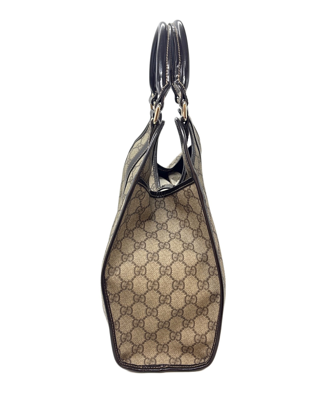 GUCCI Brown Handbag Leather Italy Model 203494 SN2600 thumbnail 22