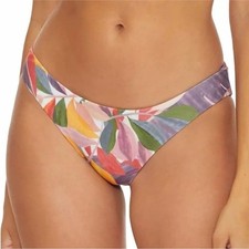 Bikini Becca reversibile stampa Bora Bora fondo blu/multicolore nuovo con etichetta - S