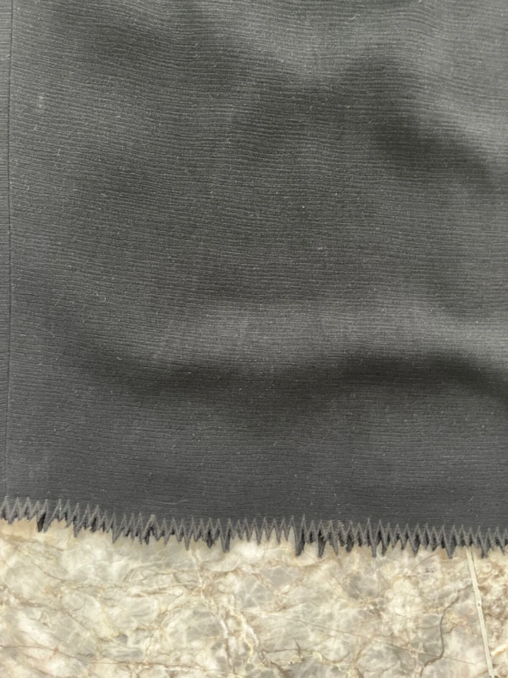 Karl Lagerfeld Falda Larga Negra Vintage Hecha en Francia Talla 0 Foto 2 de 4