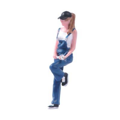 Figurines Miniatures Fille Pour Maquettes Voitures 1/64 1/87 Etc. - Personnalisables - Neuf