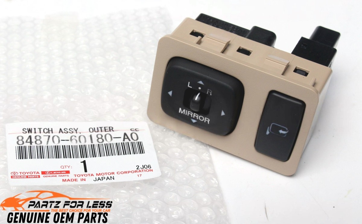 84870-60180-A0 TOYOTA GENUINE Land Cruiser SWITCH ASSY, OUTER
