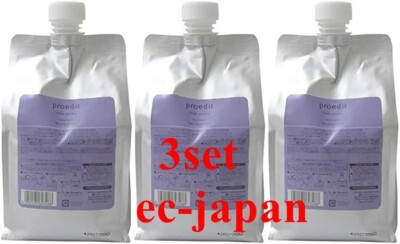 LebeL Proedit Care Works Treatment Bounce Fit 1000ml Refill Hair Care 3 set