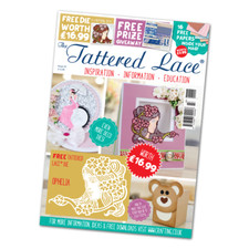 Tattered Lace dies Magazine 43 By Stephanie Weightman with OPHELIA Die