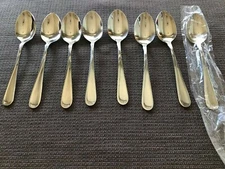 Oneida FLIGHT RELIANCE Stainless Flatware -- Set of 8 Teaspoons new?