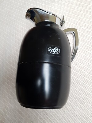 ALFI Kaffeekanne limited edition design Klassiker schwarz chrom alt Thermoskanne