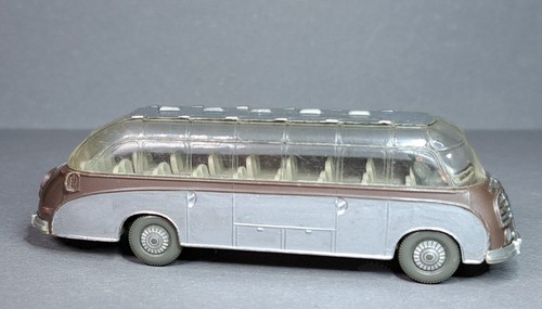 Wiking Setra Reisebus blaßbrau met. mit Fahrer 1960-62 TOP - Bild 2 von 5