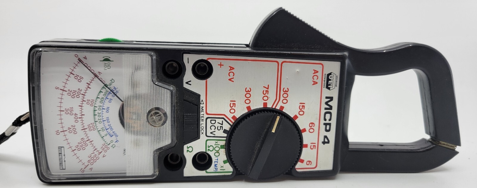 UEI MCP4 Clamp Design Multimeter – Reliable Accurate Electrical MISSING LEADS