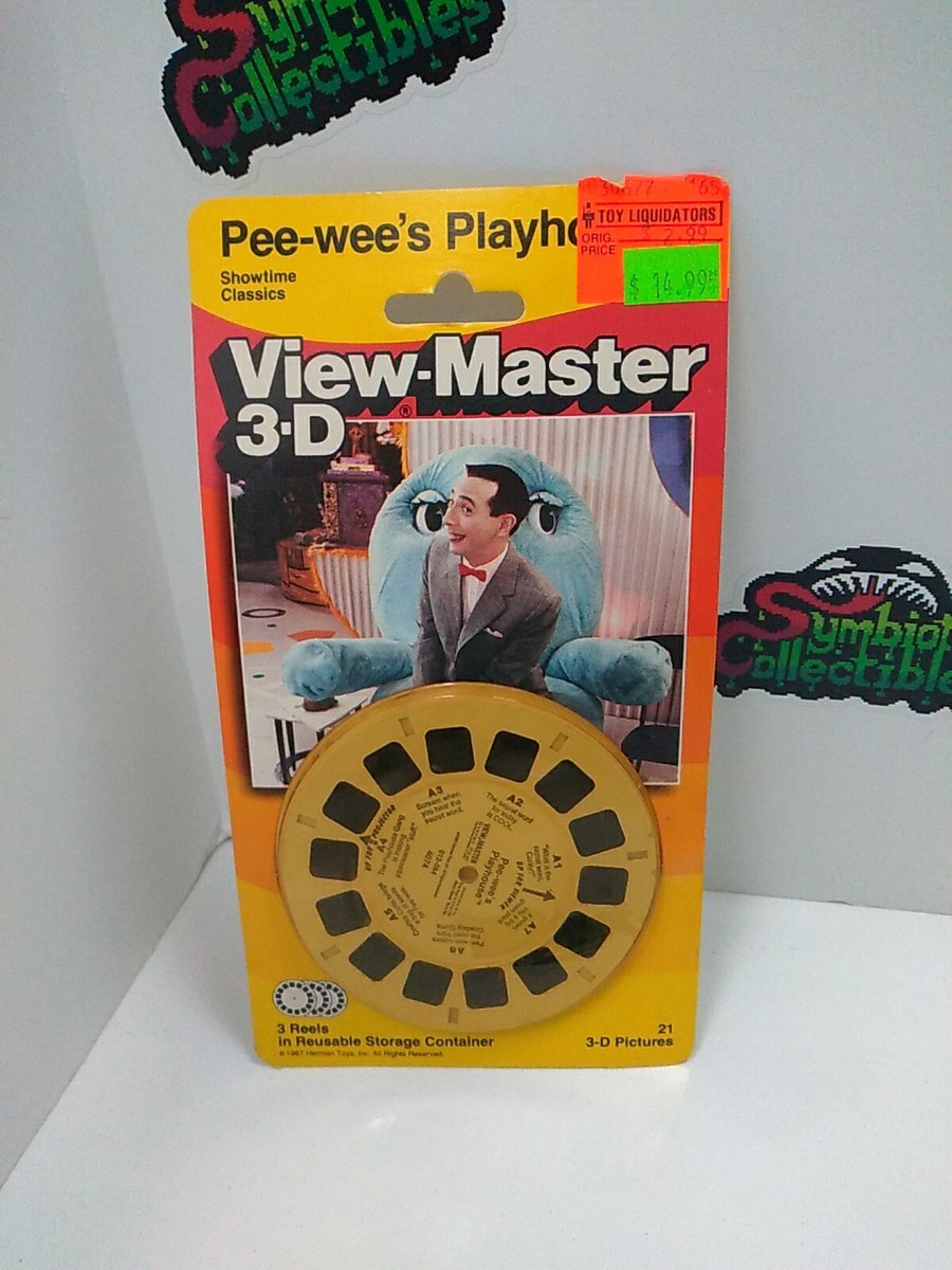 レア！ビューマスター 「ピー・ウィー・プレイハウス」 3Reelセット レア！ビューマスター 「ピー・ウィー・プレイハウス」 3Reel