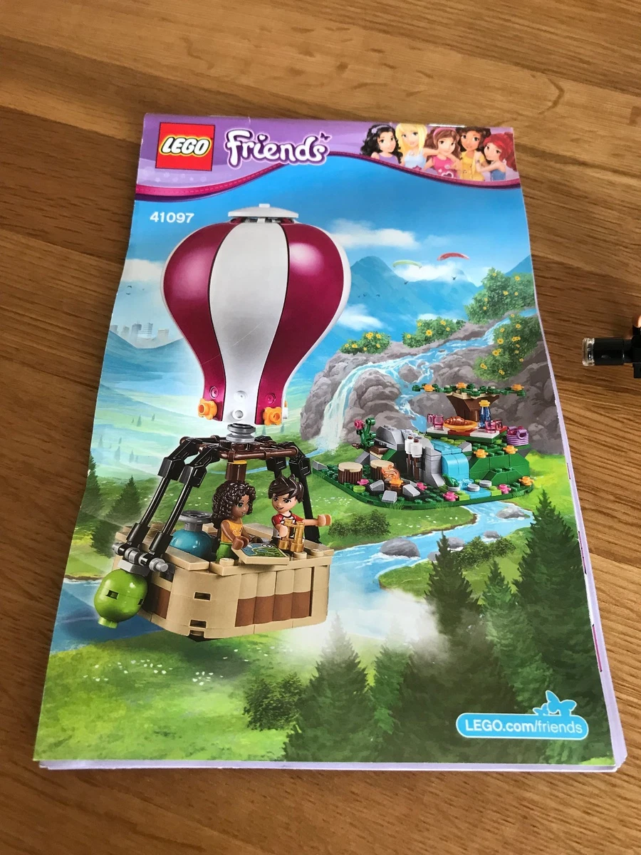 Lego friends hot sales air balloon instructions