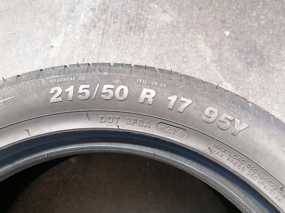 1 x Sommerreife 215/50/17 95Y Apollo Aspire 4G - Bild 2 von 4
