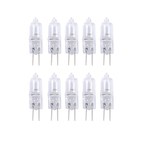 20 Pcs 20W 12V G4 Base Bi-Pin Crystal Lamp Halogen Bulbs for Cabinet Lighting - Picture 8 of 11