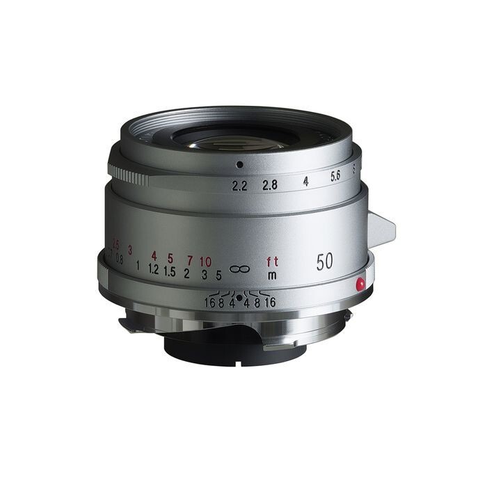 Voigtlander VM-Mount 50mm F2.2 COLOR-SKOPAR, for Leica