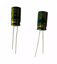 10 PCS VEHT CAP 6.3V 1800UF 1800MF Radial CAPACITOR