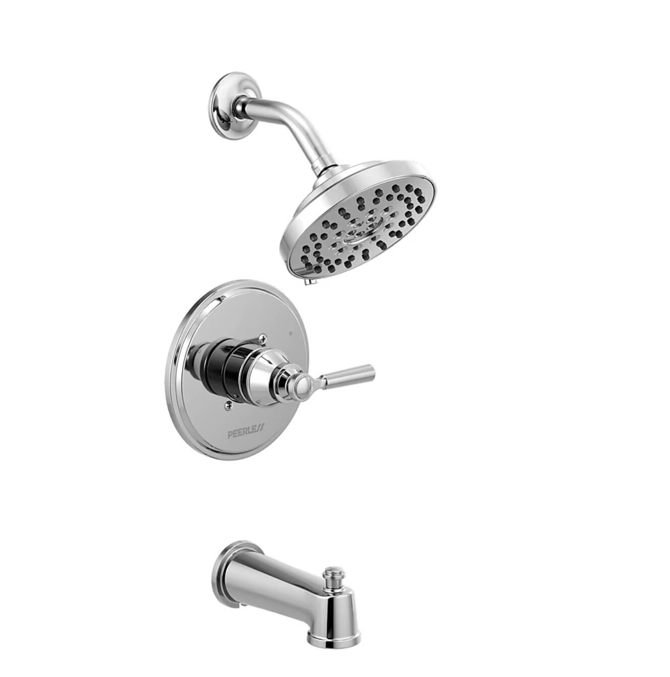 Peerless PTT14423-R Westchester Polished Chrome Tub & Shower Trim Kit (No Valve)