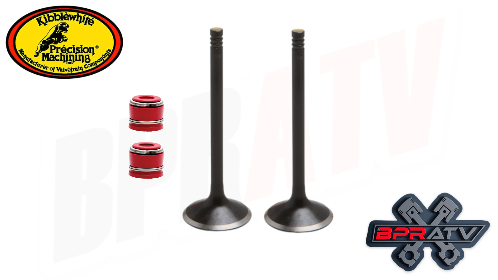 Honda TRX400EX TRX 400EX Kibblewhite Head Rebuild +1mm Exhaust Valves