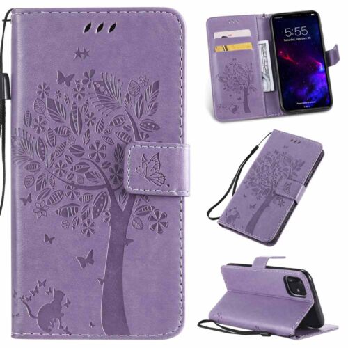 For iPhone SE 2020 2nd 3rd Gen 2022 Wallet Card Holder Leather Phone Case Cover - Picture 13 of 47