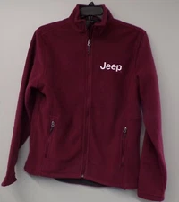 Jeep Mens Embroidered Full Zip Fleece Jacket XS-6XL New