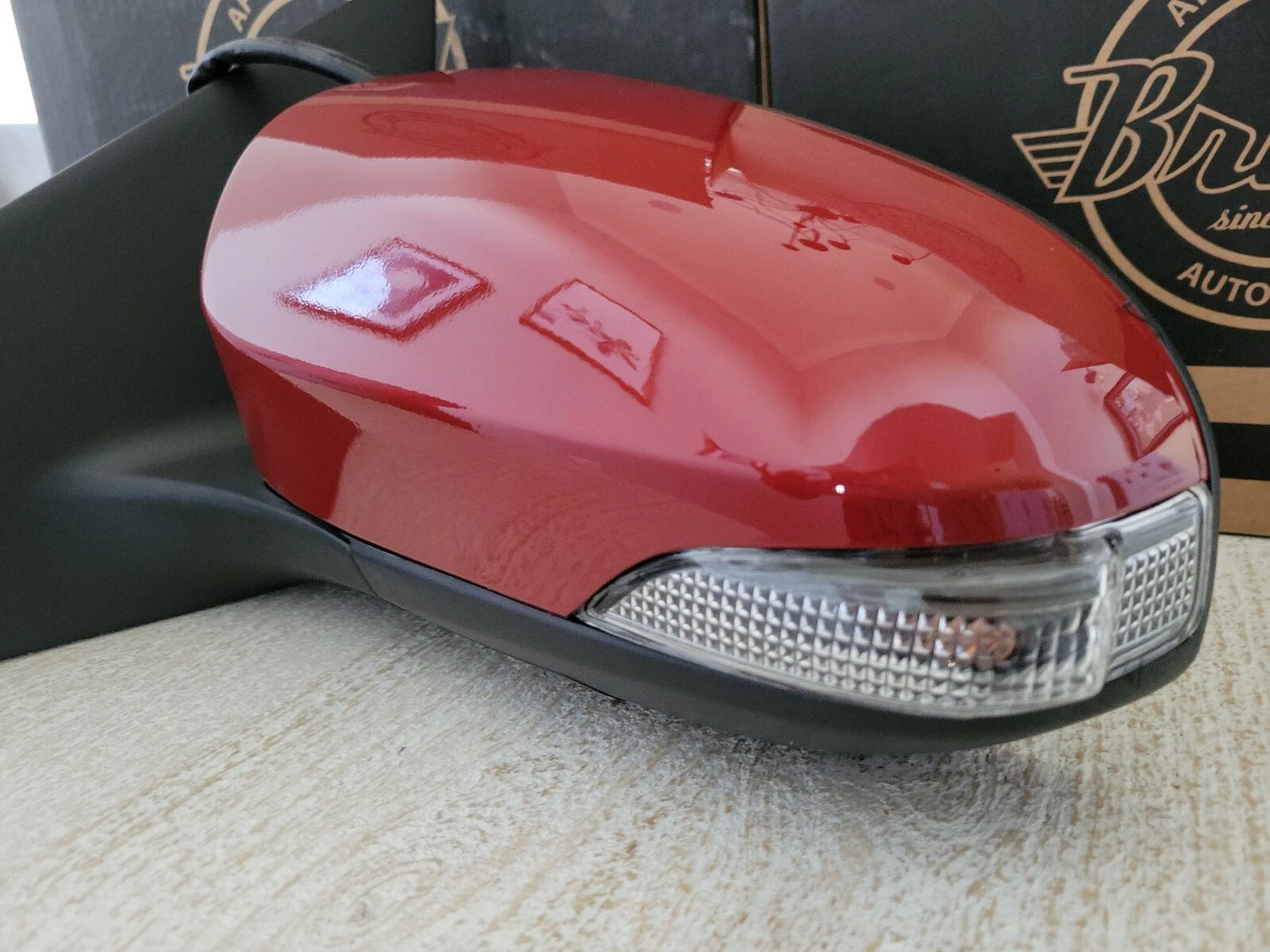 NEW RED MIRROR Fits 2017-2018 Toyota Corolla iM Left Driver Heated/Power