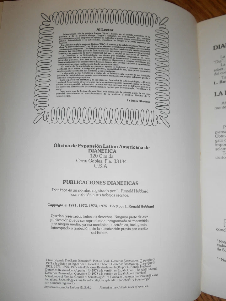 Libro Basico Ilustrato De Dianetica - Basic Illustrated Dianetics Book (Spanish) - Image 4 of 4