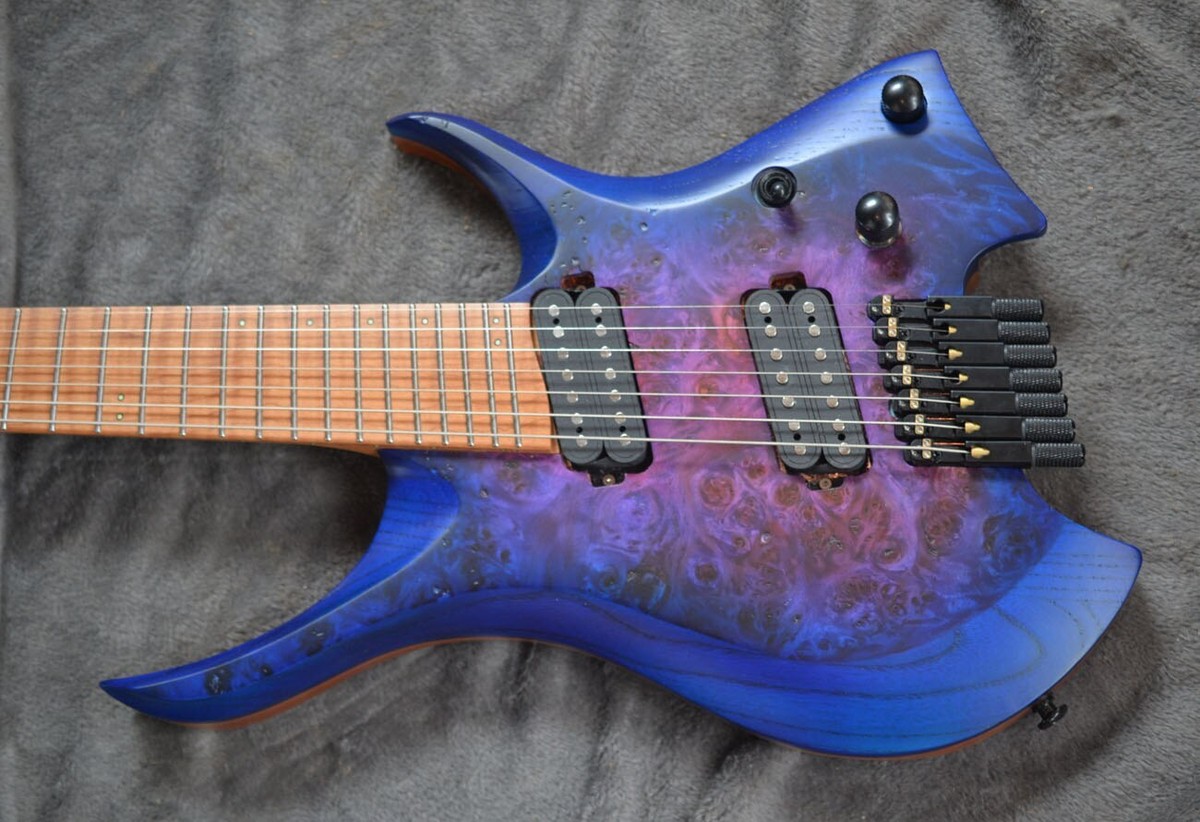 NK Guitar 7 Strings Headless Electric Guitar with Ebony NK Guitar 7 Strings Headless Electric Guitar with Ebony