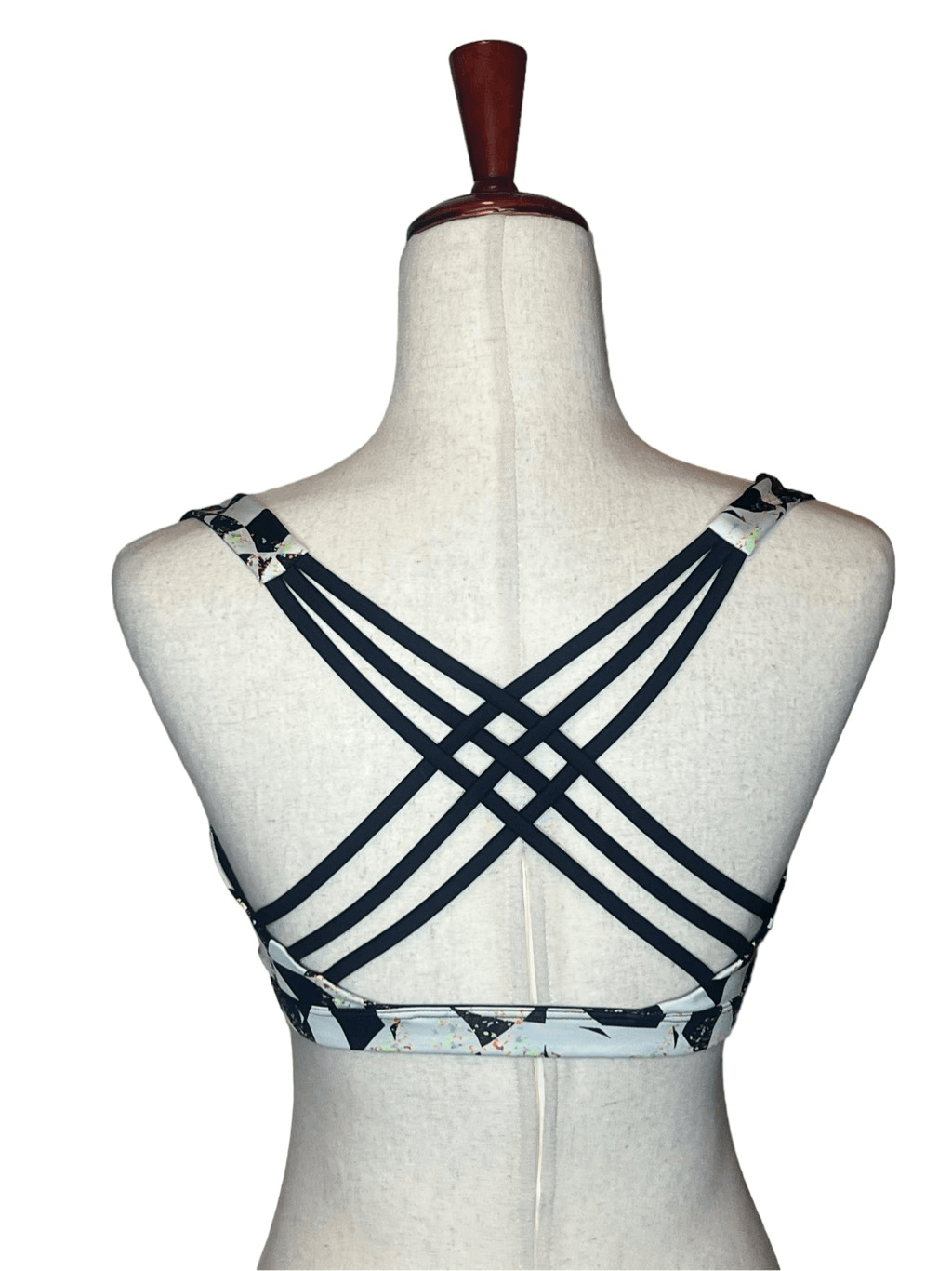 Victorias Secret Sport Geometric Print Paint Splatter Sports Bra eBay