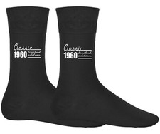 65 Years Old Socks Gag Gift Born in 1960 for Men or Women Funny Novelty Joke