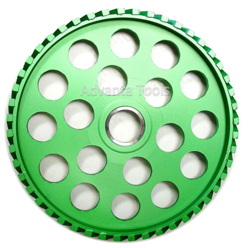 Ruota di fresatura diamantata 14"" premium per motoseghe, segmenti larghi 1-5/8 - Foto 4 di 4