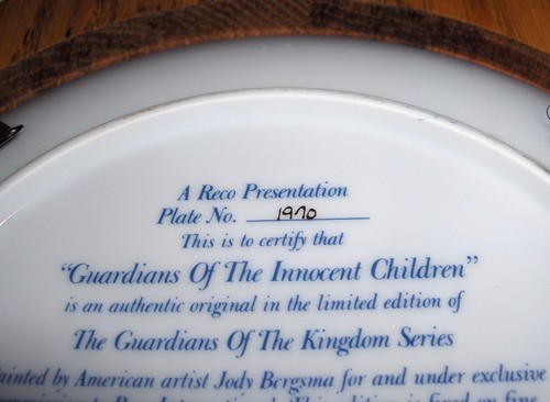 Guardians Of The Innocent Children Plate Oak Frame Reco Guardians Of The Kingdom - Bild 5 von 5