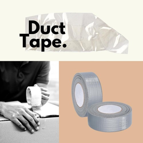 6 Rolls Silver Extreme Heavy-Duty Multi Purpose Duct Tape 2" x 60 Yards, 8 Mil - Picture 2 of 7
