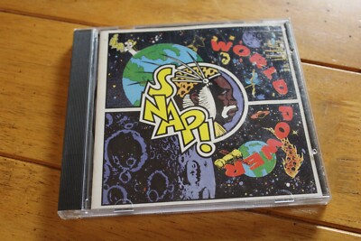 SNAP - WORLD POWER (CD, 1990, ARISTA) **VERY GOOD CONDITION** BACK INLAY DAMAGED