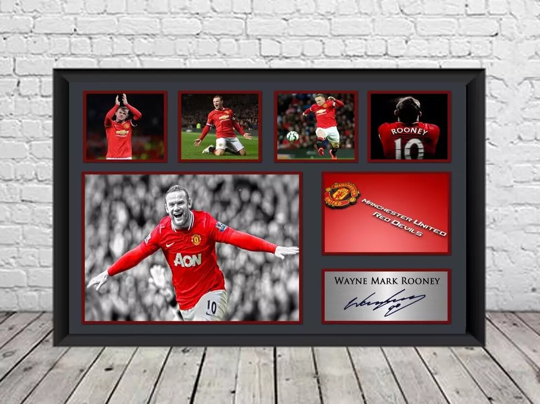 Wayne rooney memorabilia sales