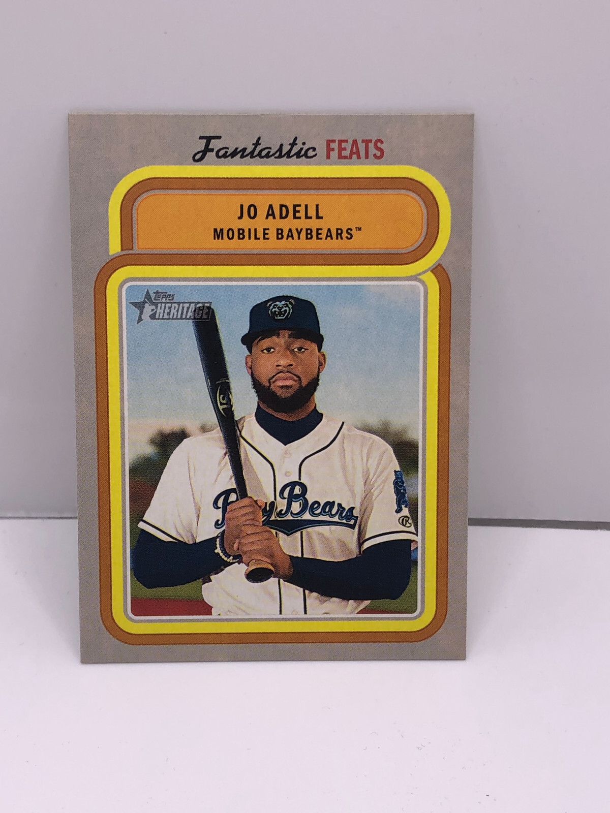 Jo Adell 2019 Topps Heritage Minor League Baseball Fantastic Feats Insert #FF-13