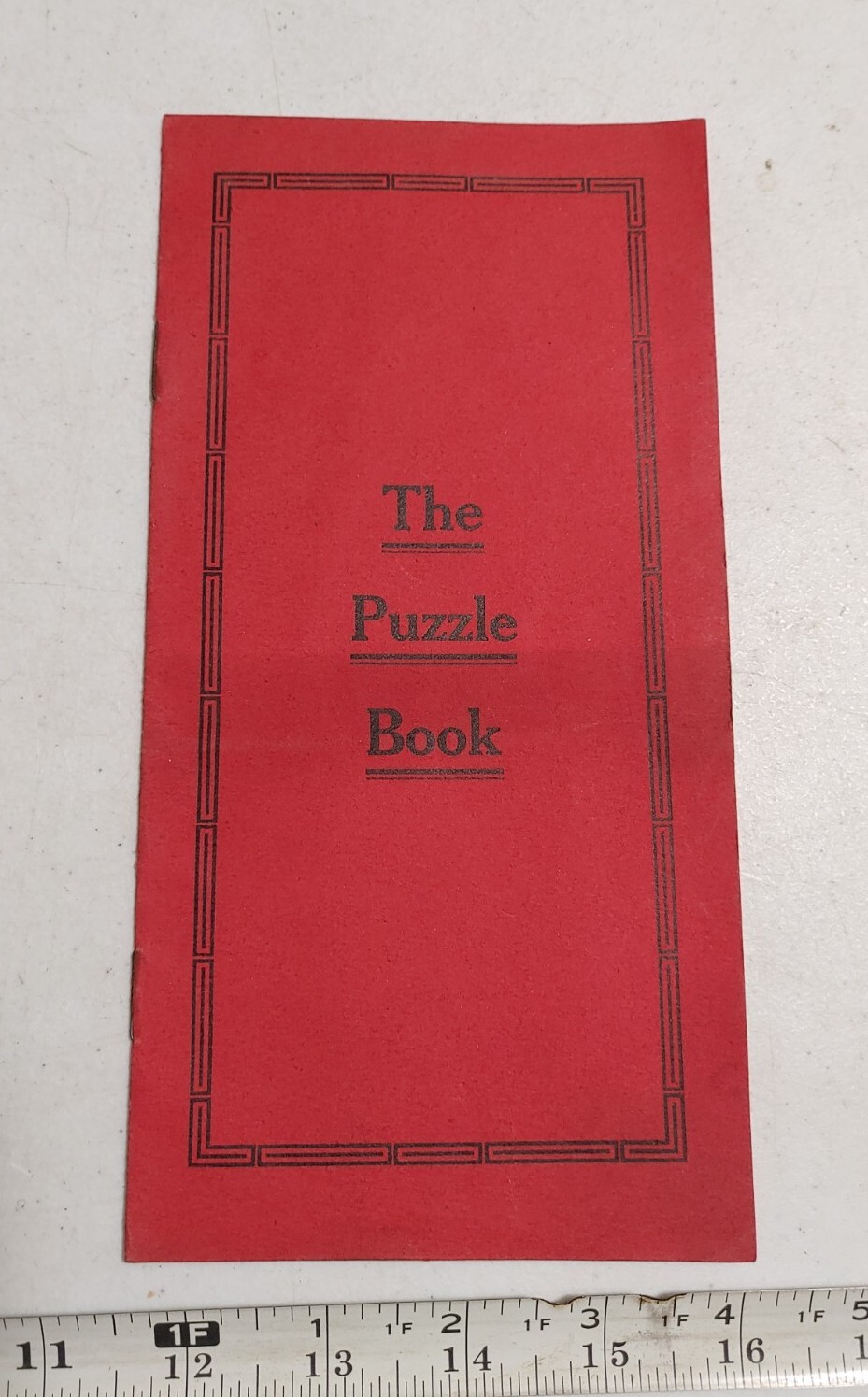 Vintage Novelties Brain Teasers Puzzles Booklet Glass Magic Swan