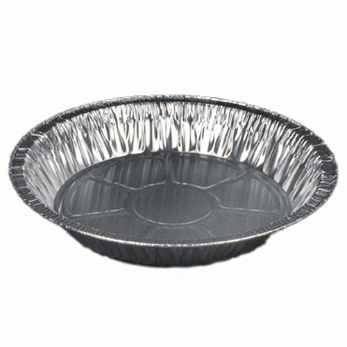 Durable Packaging 9" Deep Aluminum Pan, 40 Gauge | 500 per Case - Picture 2 of 2