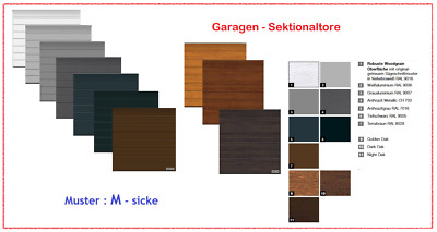sektionaltor HöRMANN   garagentor  5 m  + M - sicke