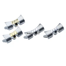 2 Piece Curved End Links for DATEJUST Jubilee Bracelet Watch Band 19/20/21/22