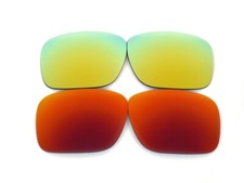 Galaxy Replacement Lenses For Oakley Sliver XL OO9341 Red/Gold Polarized